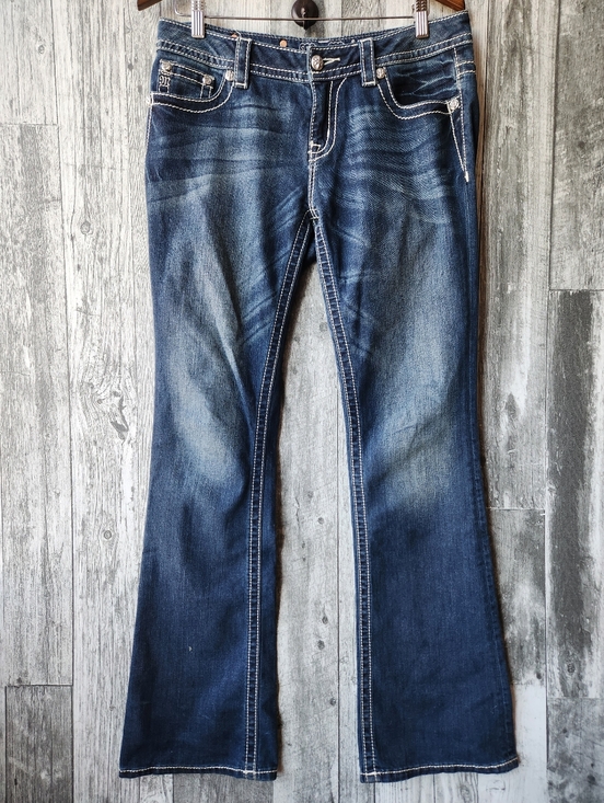 Miss Me Denim - Miss Me Mid Rise Boot Cut Denim Jeans Size 29X33